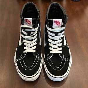 Vans Shoes Unisex | Authentic Black Sk8-Hi Shoes